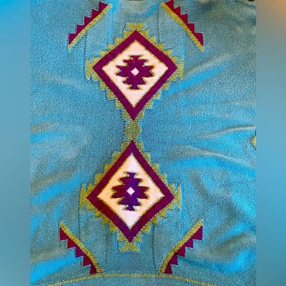 One Of A Kind  Designer Ann Tobias Poncho By ROJA Collection - Picture 9 of 12